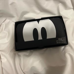 Disney Mickey mouse face wallet, wristlet